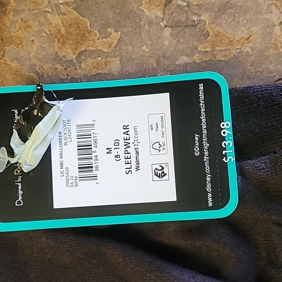 Nightmare before Christmas Halloween Town Sleepwear! - Picture 3 of 5